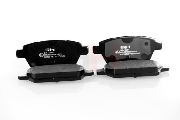 Piduriklotsi komplekt, ketaspidur, GH GH-412251