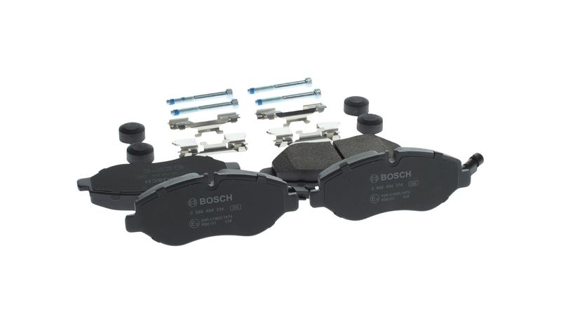 Piduriklotsi komplekt, ketaspidur, BOSCH 0 986 494 334