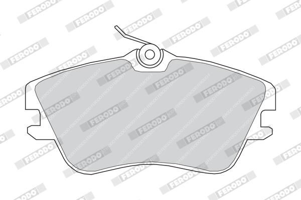 FERODO FVR970 Brake Pad Set, disc brake