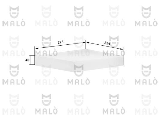 AKRON-MALÒ szűrő, utastér levegő 1532481