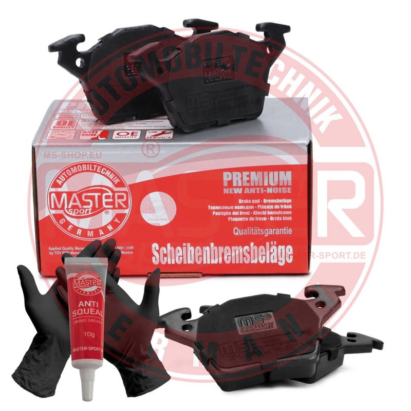set placute frana,frana disc MASTER SPORT 13046039852N-SET-MS