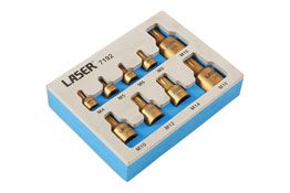 Laser Tools 7192 Low Profile Spline Bit Set 9pc