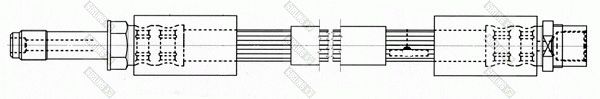 GIRLING 9002553 Brake Hose