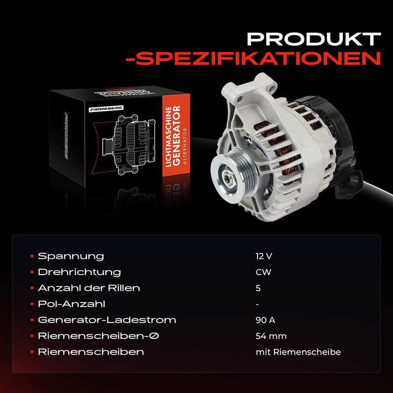 Frankberg 5481FB0032340 Alternator