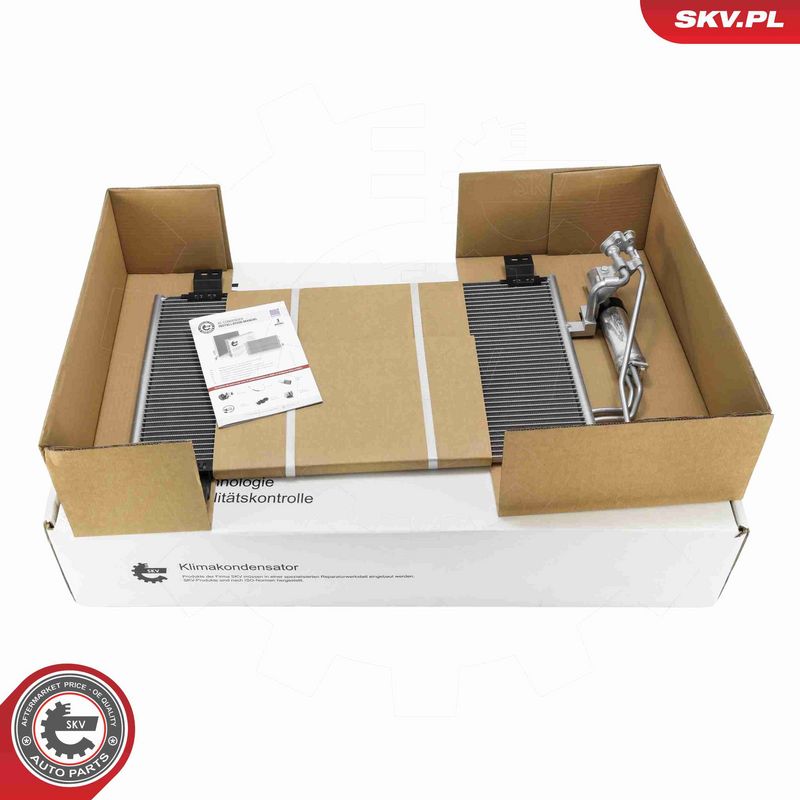 ESEN SKV 86SKV412 Condenser, air conditioning