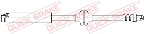 Гальмівний шланг, Quick Brake 32.813