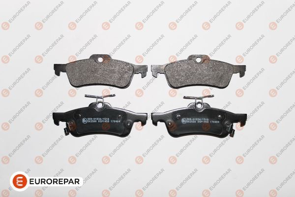 EUROREPAR TOYOTA тормозные колодки задн.Yaris 05-,Honda Civic IX 12-