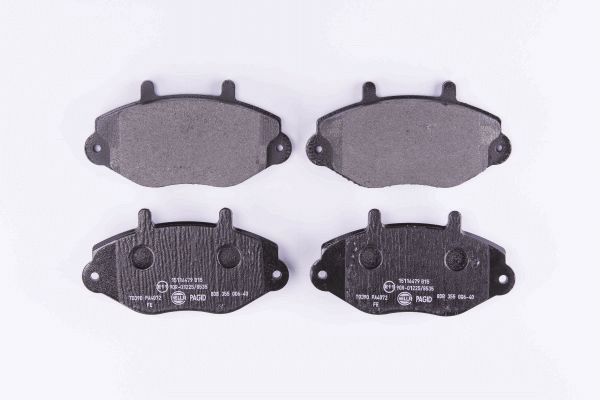 HELLA 8DB 355 006-401 Brake Pad Set, disc brake