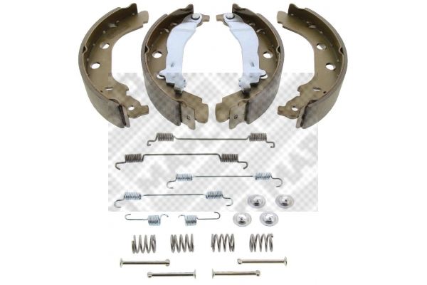 Комплект гальмівних колодок, Mapco 88601