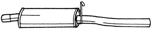 SIGAM 25603 - Rear Silencer