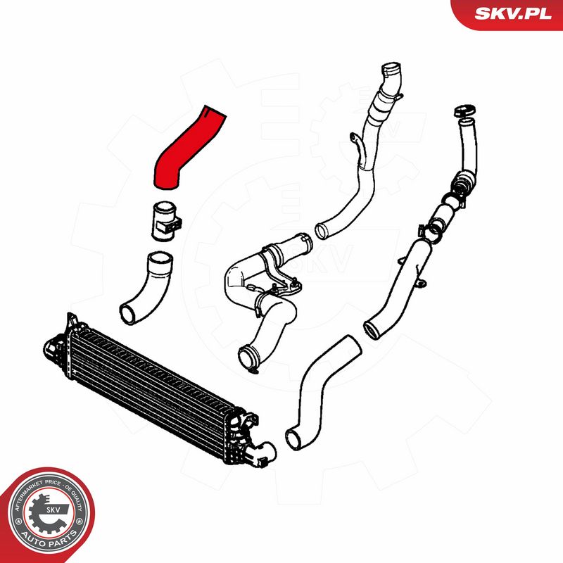 ESEN SKV 24SKV968 Charge Air Hose