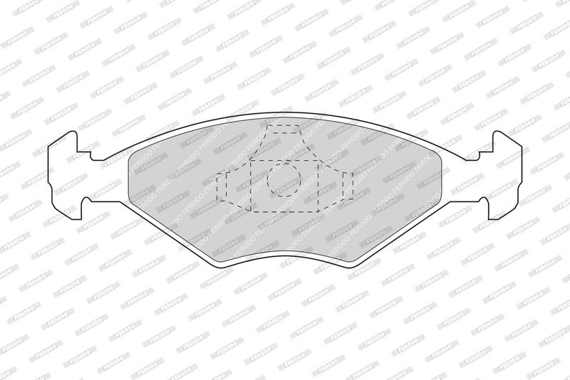 FERODO Plaquettes de frein à disque FDB896