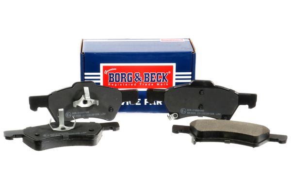 BORG & BECK fékbetétkészlet, tárcsafék BBP1745