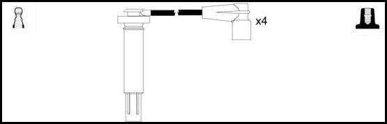 Juego de cables de encendido