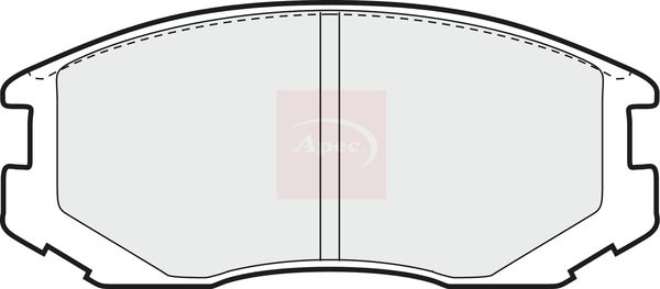 APEC Brake Pad Set, disc brake PAD913
