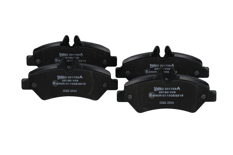 Piduriklotsi komplekt, ketaspidur, VALEO 301728A
