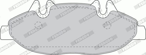 FERODO Plaquettes de frein à disque FVR1493