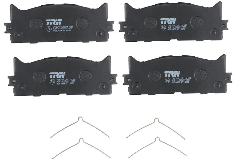 TRW GDB3429 Brake Pad Set, disc brake