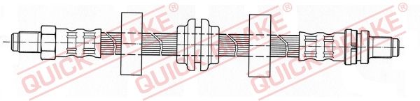 QUICK BRAKE fékcső 42.913