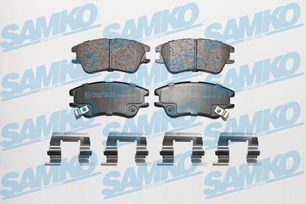 SAMKO 5SP1212 Stabdžių trinkelių rinkinys, diskinis stabdys