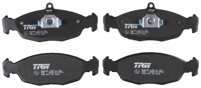 TRW GDB1040 Brake Pad Set, disc brake