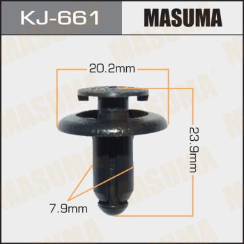 Затискач, декоративна/захисна накладка, Masuma KJ661