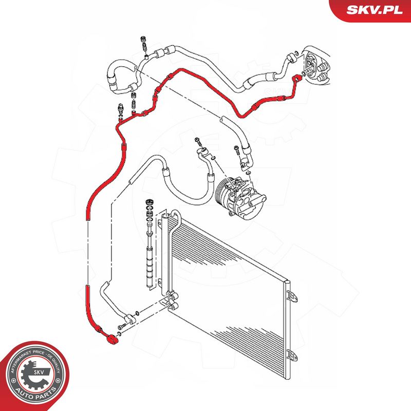 Kõrgsurvetorustik, kliimaseade, ESEN SKV 43SKV530