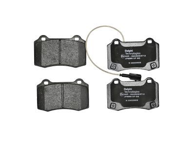 DELPHI LP3866 Brake Pad Set, disc brake