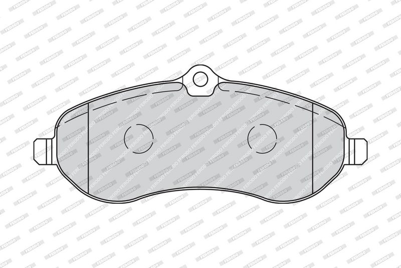 FERODO Plaquettes de frein à disque FVR1771