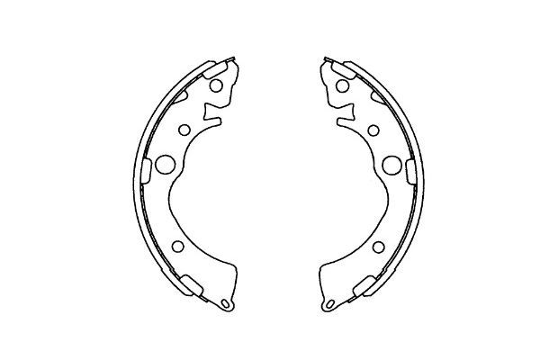 Kavo Parts Stabdžių trinkelių komplektas