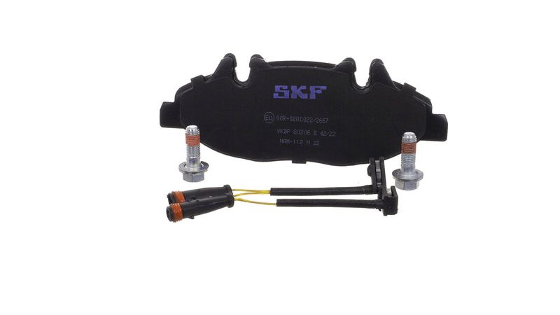 SKF VKBP80206E Комплект гальмівних накладок, дискове гальмо