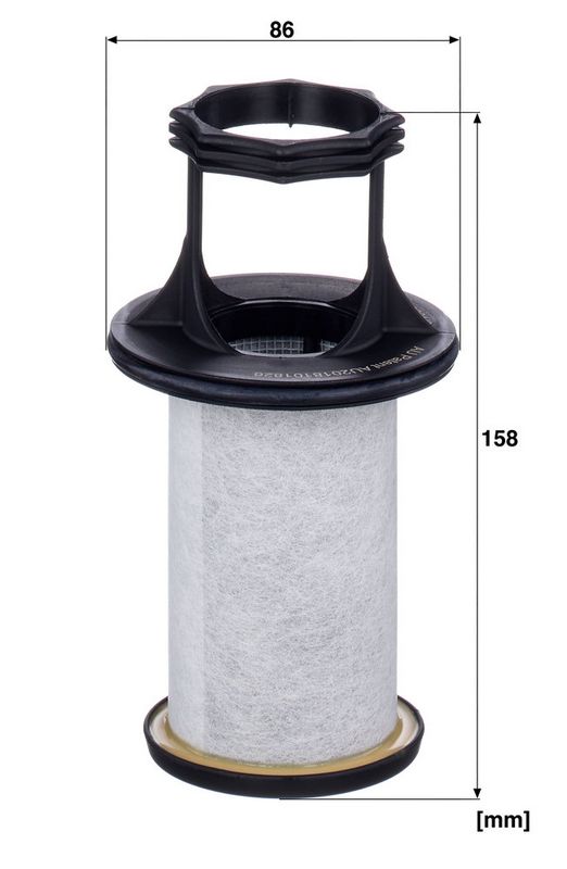 Filter, karterituulutus, MANN-FILTER LC 5001, 2 x