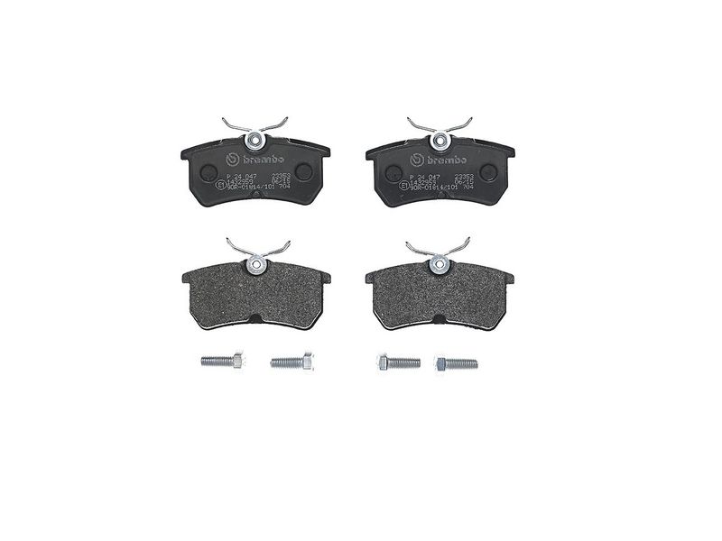 set placute frana,frana disc P 24 047 BREMBO
