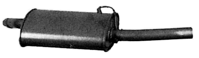 Silenciador posterior