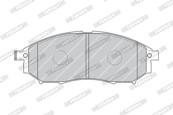 FERODO FDB1881 Brake Pad Set, disc brake