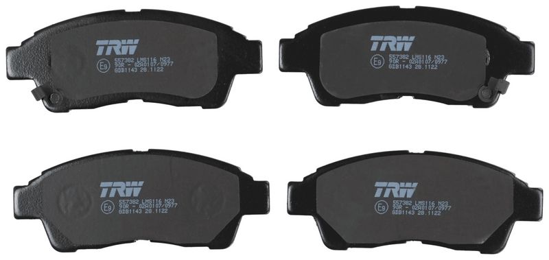 TRW GDB1143 Brake Pad Set, disc brake