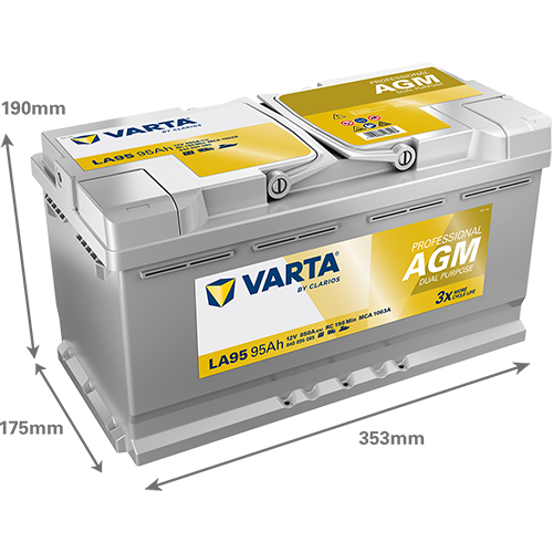 VARTA 840095085K312 Starter Battery
