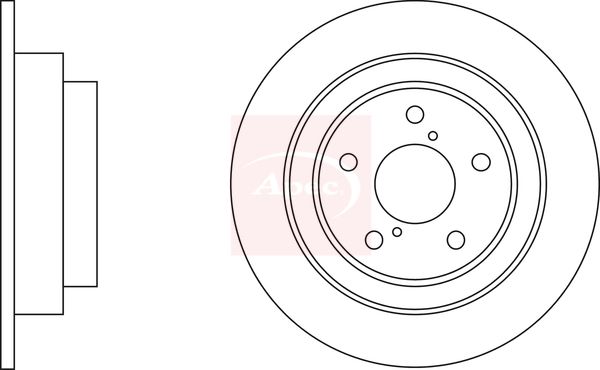 APEC Brake Disc DSK550