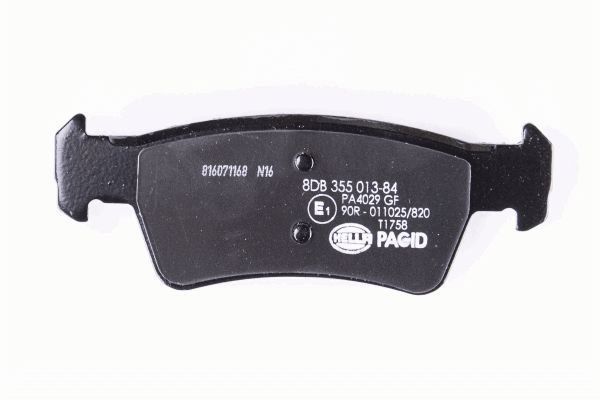 HELLA 8DB 355 013-841 Brake Pad Set, disc brake