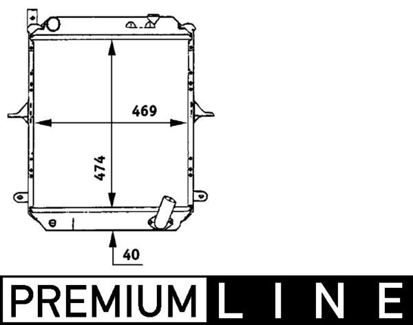Product Image - Radiateur - CR722000P - MAHLE