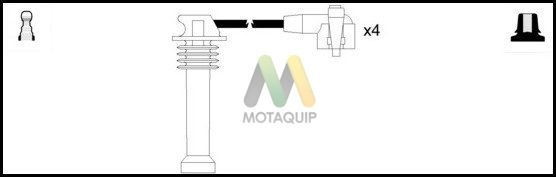 MOTAQUIP gyújtókábelkészlet LDRL145