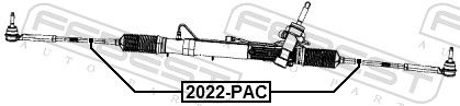FEBEST 2022-PAC Inner Tie Rod
