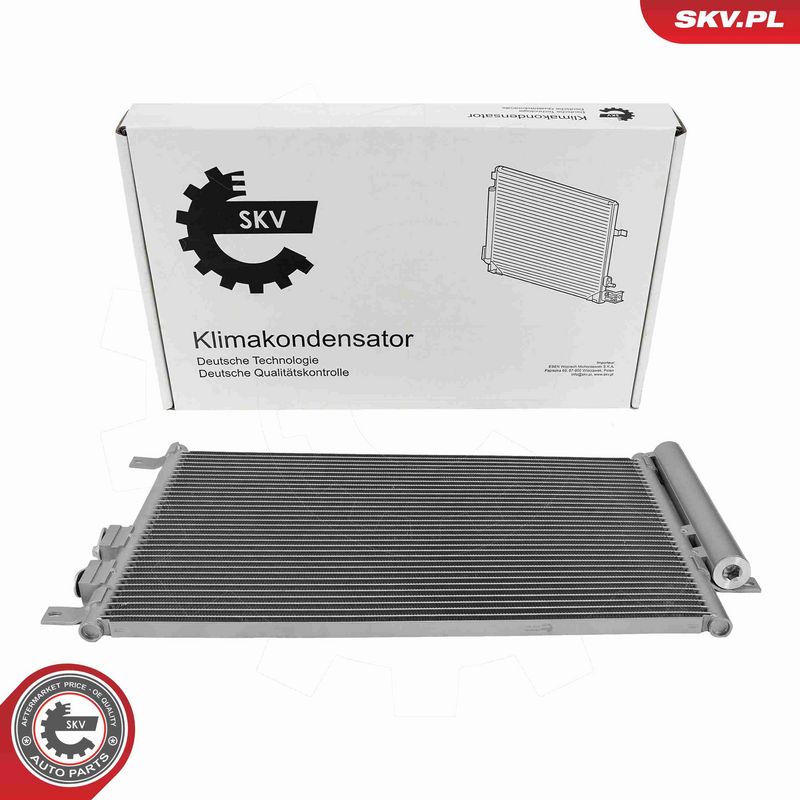 ESEN SKV 86SKV373 Condenser, air conditioning