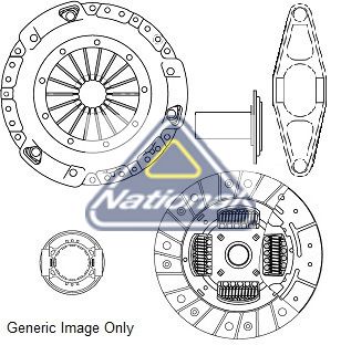 Комплект зчеплення, National CK10362