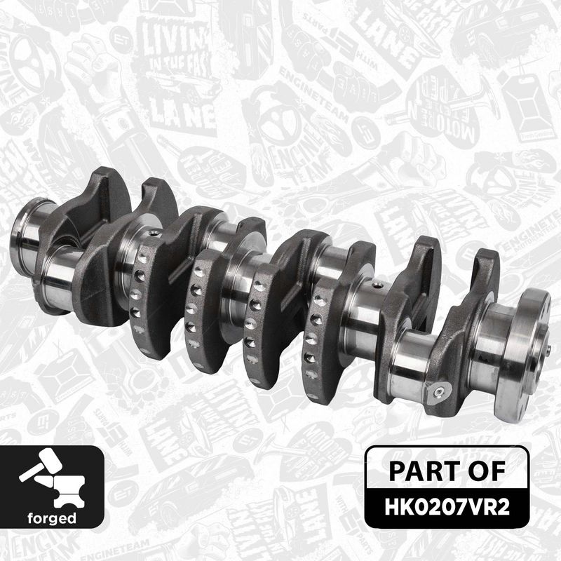 ET ENGINETEAM HK0207VR2 Repair Kit, crankshaft
