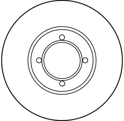 TRW DF1601 Brake Disc