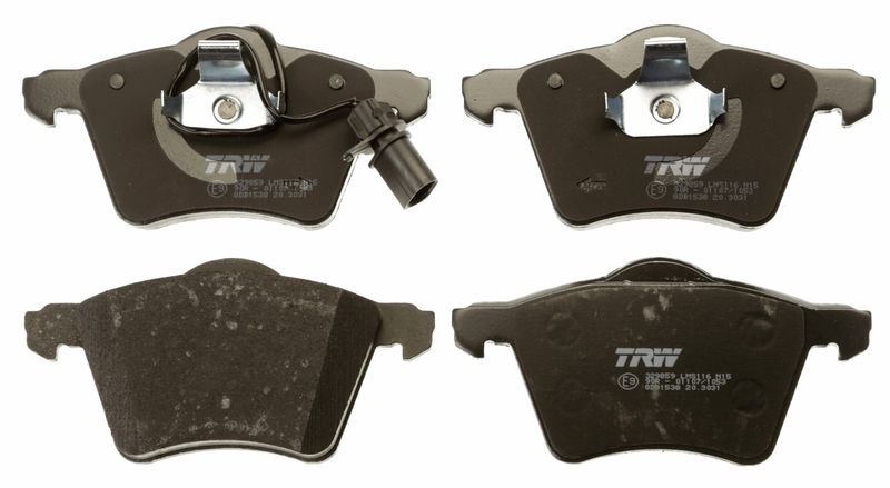 TRW GDB1538 Brake Pad Set, disc brake