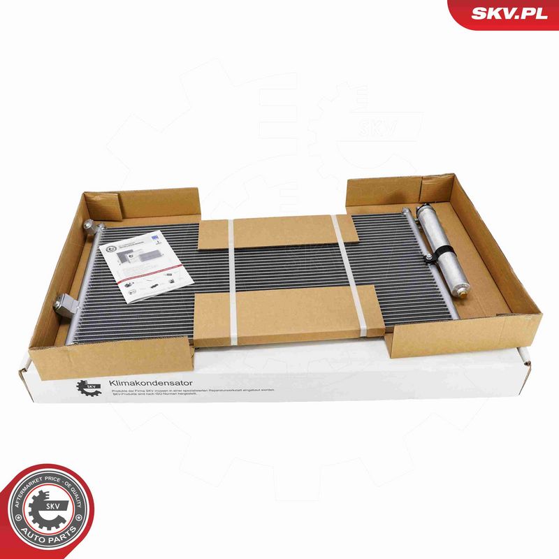 ESEN SKV 86SKV237 Condenser, air conditioning