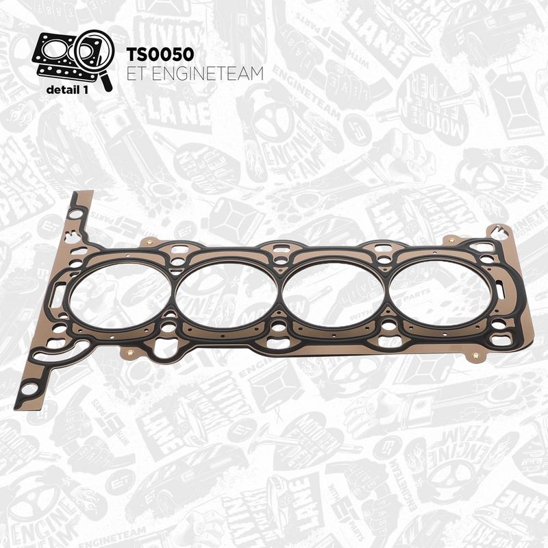 ET ENGINETEAM TS0050 Gasket Kit, cylinder head
