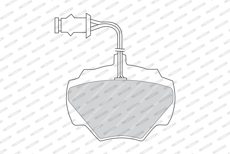 FERODO Plaquettes de frein à disque FDB471